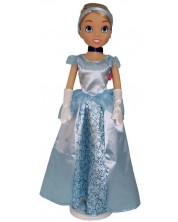 Κούκλα Bambolina -My lovely doll, με μπλε φόρεμα, 80 εκ -1