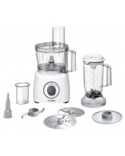 Κουζινομηχανή Bosch - MultiTalent 3 MCM3200W, 800W, 2 επίπεδα, 2.3 l, λευκό -1