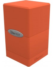 Κουτί για κάρτες Ultra Pro Satin Tower, Pumpkin Orange (100+ τμχ.) -1