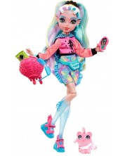 Κούκλα Monster High - Laguna Blue, με κατοικίδιο και αξεσουάρ -1