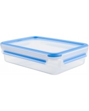 Κουτί φαγητού Tefal - Clip & Close, K3021812, 800 ml,μπλε