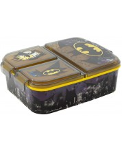 Κουτί φαγητού  Batman -με 3 θήκες -1