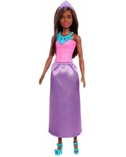 Κούκλα Barbie - Πριγκίπισσα, με μωβ φούστα -1