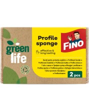 Σφουγγαράκια κουζίνας Fino - Green Life Profile, 2 τεμάχια -1