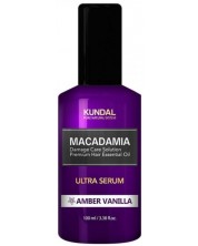 Kundal Ορός μαλλιών Macadamia, Κεχριμπάρι Βανίλια, 100 ml -1