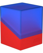 Κουτί καρτών Ultimate Guard Boulder Deck Case Synergy - Μπλε/Κόκκινο (100+ τεμ.)