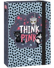 Κουτί με λάστιχο Ars Una Think-Pink - A4 -1