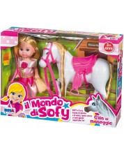 Κούκλα RS Toys - Η Σόφη με άλογο, ποικιλία  -1