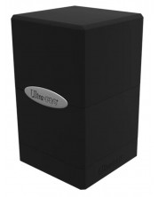 Κουτί καρτών Ultra Pro Satin Tower - Black (100+ τεμ.) -1