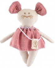 Υφασμάτινη κούκλα  Asi Dolls - Missy το ποντικάκι,με τσάντα για δόντι, 22 cm -1
