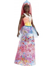 Κούκλα Barbie Dreamtopia - Με ανοιχτό ροζ μαλλιά -1