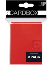 Κουτί καρτών Ultra Pro - Card Box 3-pack, Red (15+ τεμ.) -1