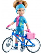 Κούκλα  Paola Reina Amigas - Ντάσα, με ποδήλατο, 32 εκ -1