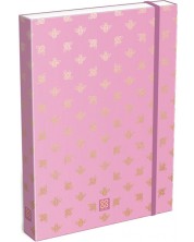 Κουτί με λάστιχο   Lizzy Card Cornell Pink Bee - A4