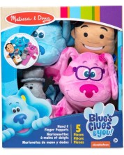 Κούκλες για κουκλοθέατρο Melissa & Doug - Blue's Clues & You -1