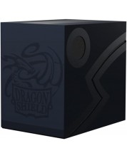 Κουτί για κάρτες Dragon Shield Double Shell - Midnight Blue/Black (150 τεμ.) -1