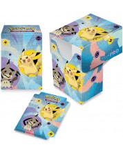 Κουτί αποθήκευσης καρτών Ultra Pro Deck Box - Pikachu & Mimikyu (75 τεμ.) -1