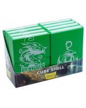 Κουτιά καρτών Dragon Shield Cube Shell - Green (8 τεμ.) -1