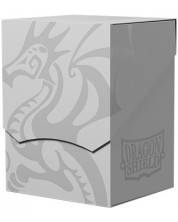 Κουτί για κάρτες Dragon Shield Deck Shell - Ashen White (100 τεμ.) -1
