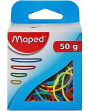 Λαστιχάκια Maped - 50 g, καουτσούκ, έγχρωμα -1