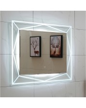 Επιτοίχιος καθρέφτης LED  Inter Ceramic - ICL 1502, 60 x 80 cm -1