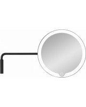 LED Μεγεθυντικός καθρέφτης Blomus - Modo, IP44, 20 x 35,6 cm, μαύρος -1