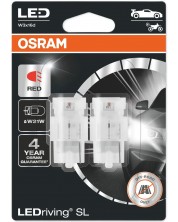 LED Λάμπες αυτοκινήτου Osram - LEDriving, SL, Red, W21W, 1.4W, 2 τεμάχια, κόκκινο -1