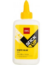 Κόλλα Deli Stick Up - E39447, 120 ml, υγρή, άσπρη