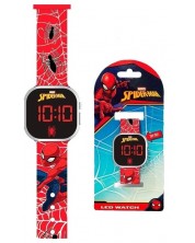 Ρολόι LED Kids Euroswan - Spider-Man -1