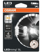 LED Λάμπες αυτοκινήτου Osram - LEDriving, SL, Amber, W5W, 1W, 2 τεμάχια, κίτρινο -1