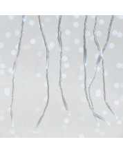 Κουρτίνα LED Eurolamp - Snowfall, 240 τεμάχια, IP44, 31V, 3.6W, 5 m, λευκό -1