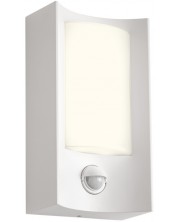 LED Εξωτερική Απλίκα  με αισθητήρα Smarter - Warp 90485, IP44, 240V, 8W, λευκό ματ -1