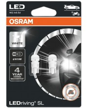 LED Λάμπες αυτοκινήτου Osram - LEDriving, SL, W5W, 1W, 2 τεμάχια, λευκό -1