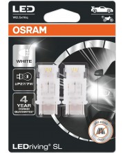 LED Λάμπες αυτοκινήτου Osram - LEDriving SL, P27/7W, 1.7W, 2 τεμάχια, λευκό -1
