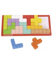 Ξύλινο παιχνίδι λογικής Tooky Toy - Tetris