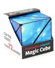 Παιχνίδι λογικής  Magic Cube: Κύβος Shashibo - μπλε -1