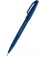 Μαρκαδόρος πινέλου Pentel Sign Pen - SES15C, σκούρο μπλε