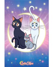 Αφίσα Maxi GB eye Animation: Sailor Moon - Luna, Artemis & Diana -1