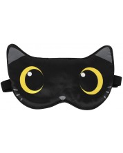 Μάσκα ύπνου I-Total Cats- μαύρη  -1