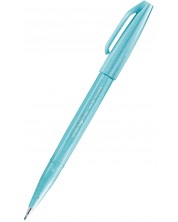 Μαρκαδόρος πινέλου Pentel Sign Pen - SES15C, μπλε -1