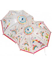Μαγική ομπρέλα Floss and Rock -Ουράνιο τόξο Νεράιδα, διάφανη