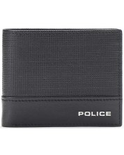 Ανδρικό πορτοφόλι Police - Cosmin, με κέρματοθήκη, μαύρο -1