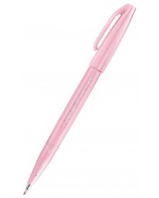 Μαρκαδόρος πινέλου Pentel Sign Pen - SES15C, ροζ