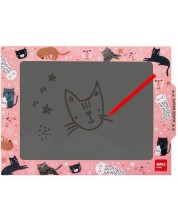 Μαγικός πίνακας με στυλό Apli Kids - Γάτες -1
