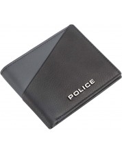Ανδρικό πορτοφόλι Police - Boss, μπλε και μαύρο -1