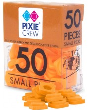 Μικρά pixel σιλικόνης Pixie Crew -Πορτοκαλί, νέον, 50 τεμάχια