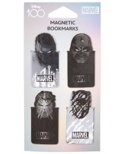 Μαγνητικά διαχωριστικά βιβλίων Cool Pack Black - Disney 100, Marvel -1