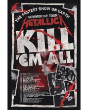 Maxi αφίσα  GB eye Music: Metallica - Kill'Em All (Tour 1983)
