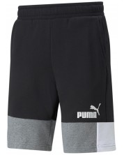 Ανδρική βερμούδα Puma - Essentials+ Block 10", μαύρη