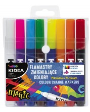 Μαγικοί μαρκαδόροι Kidea - 8 χρώματα